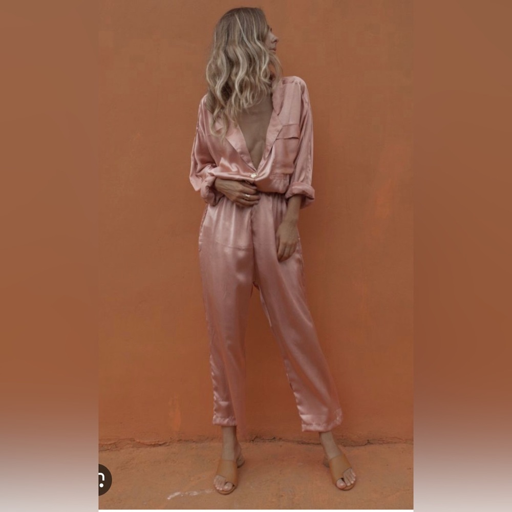 Posse silk jumpsuit